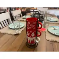 Christmas Mugs Tower (set of 3)
