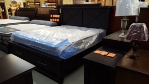 Modus Yosemite Cafe Cal King Storage Bed