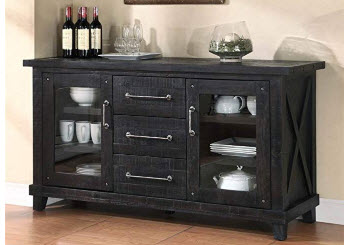 Modus Yosemite Café Sideboard with Glass Doors
