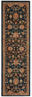 Karastan Zargos Sapphire 28 x 94 Rug Runner (Spice Market Collection)