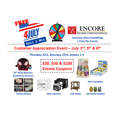 Spin & Win Event