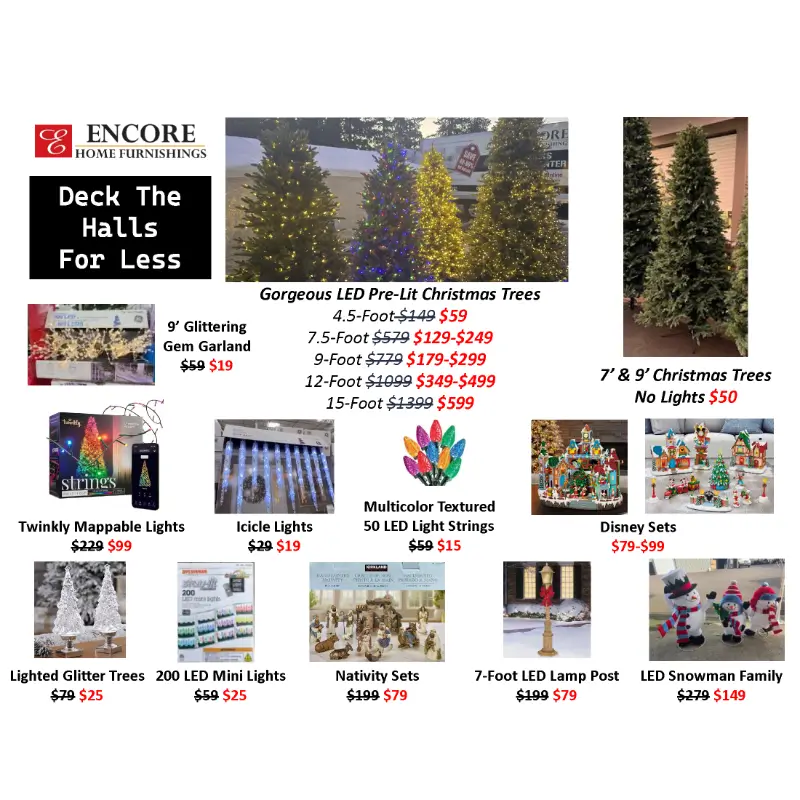 Christmas Trees & Decor